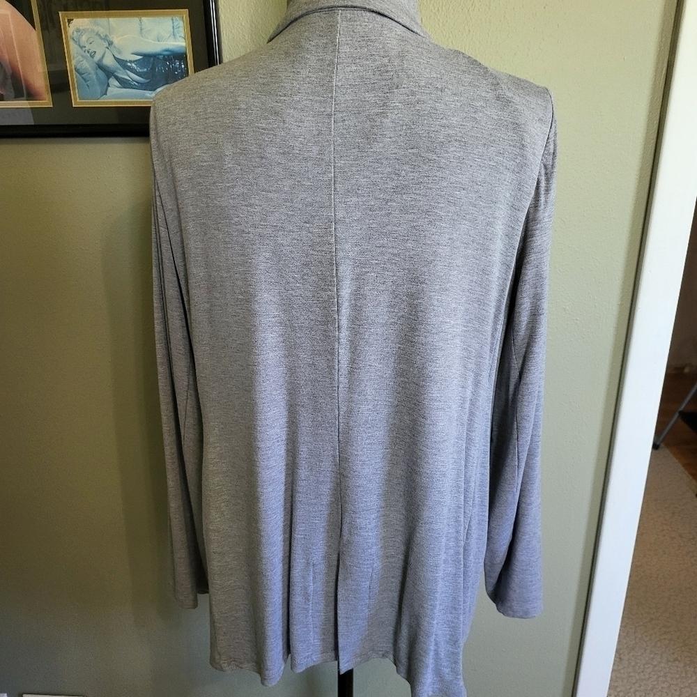 Philosophy Single Button Blazer Gray - image 4